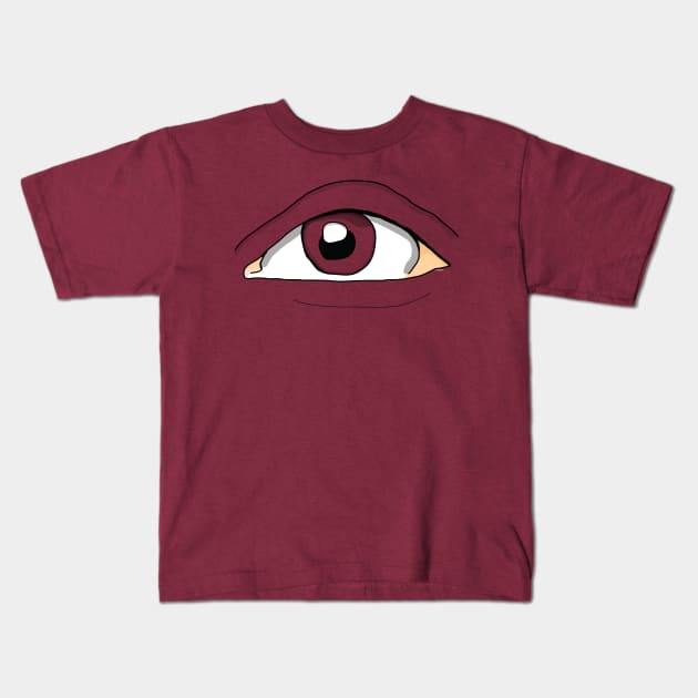 COLORFUL eye Kids T-Shirt by DARNA